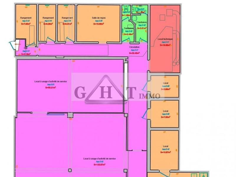 Local commercial - 846 m²