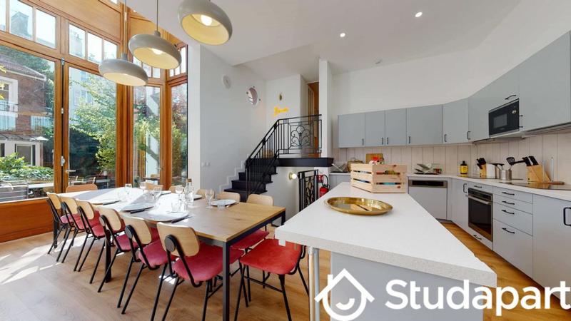 Chambre - 9 m² - 1 pièce