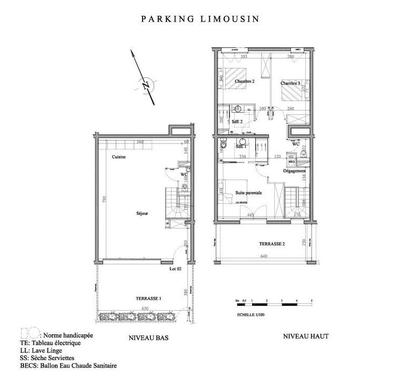 Duplex - 105 m² - 4 pièces