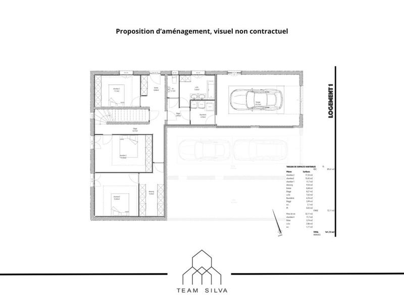 Maison - 140 m² - 5 pièces