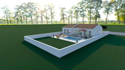 Maison - 90 m² - 5 pièces