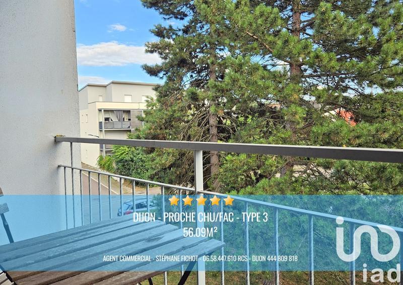 Appartement - 56 m² - 3 pièces