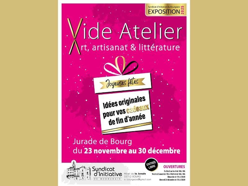 Vide atelier au Syndicat d'Initiative de Bourg