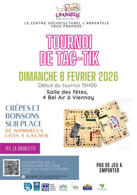 Tournoi de Tac-Tik à Viennay