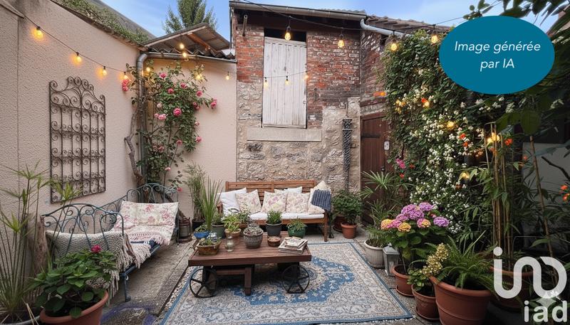 Maison de ville - 46 m² - 2 pièces