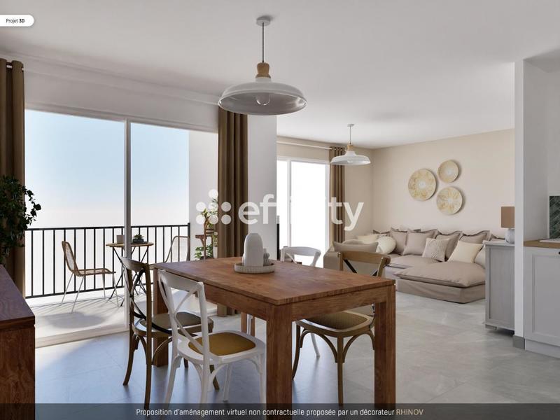 Appartement - 92 m² - 3 pièces