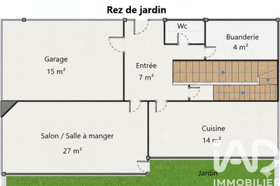 Maison - 175 m² - 7 pièces