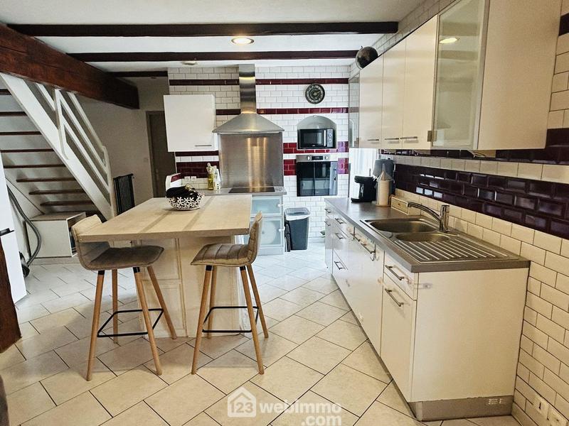 Maison de ville - 117 m² - 5 pièces