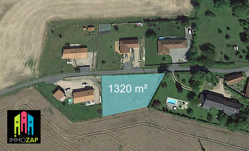 Terrain - 1 320 m²