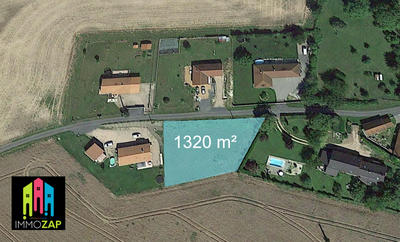 Terrain - 1 320 m²