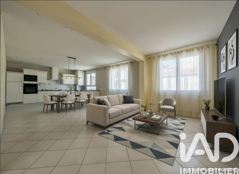 Appartement - 100 m² - 4 pièces