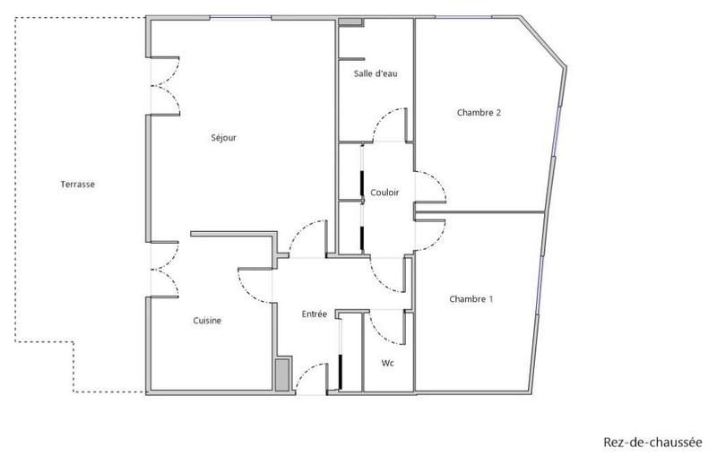 Appartement - 80 m² - 4 pièces