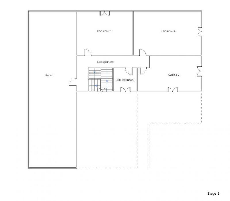 Maison - 210 m² - 8 pièces