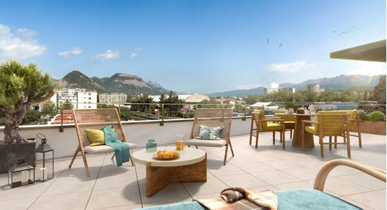 Appartement - 66 m² - 3 pièces