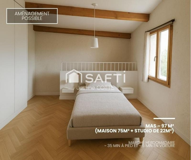 Maison - 97 m² - 4 pièces