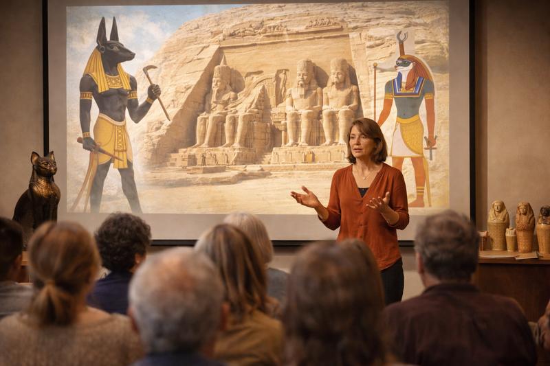 Micro-folie, conférence histoire de l'art, égypte antique