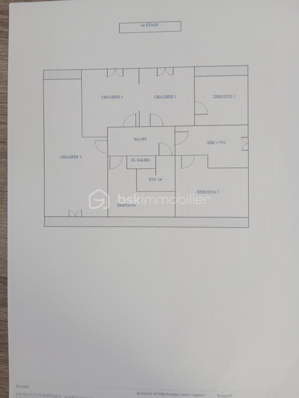 Maison traditionnelle - 177 m² - 8 pièces