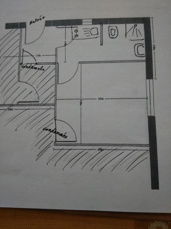 Studio - 20 m² - 1 pièce