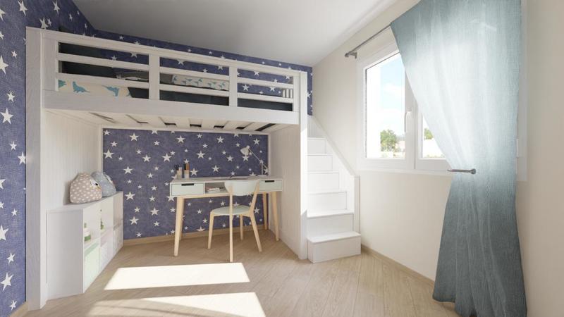 Maison - 80 m² - 4 pièces