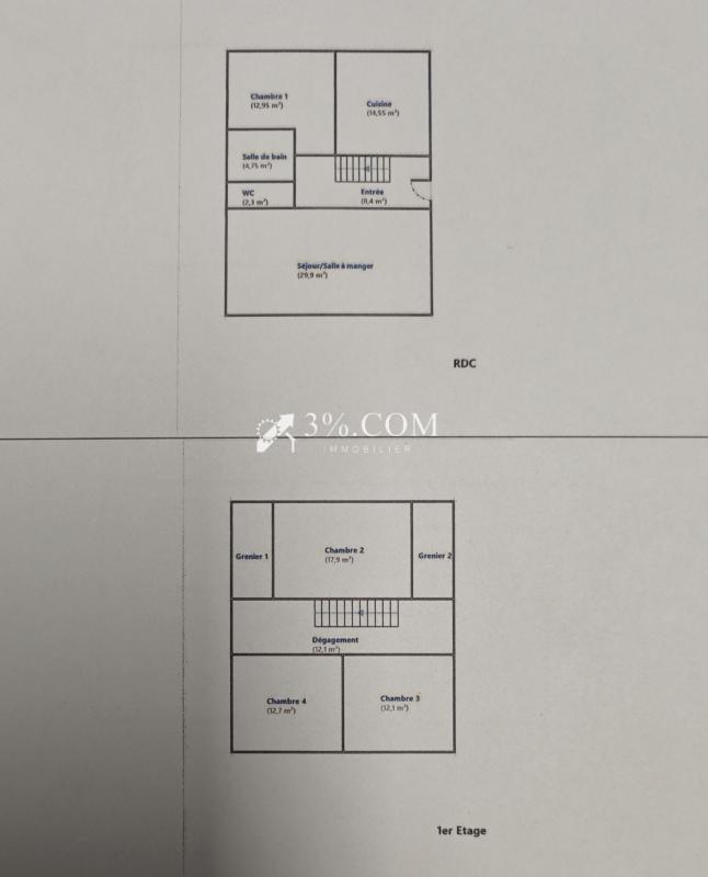 Propriété - 202 m² - 8 pièces