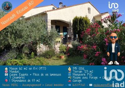 Maison - 162 m² - 7 pièces