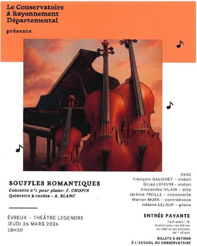 Concert : Souffles romantiques