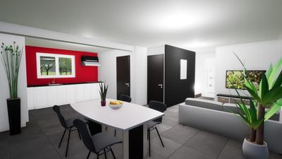 Maison - 91 m² - 5 pièces