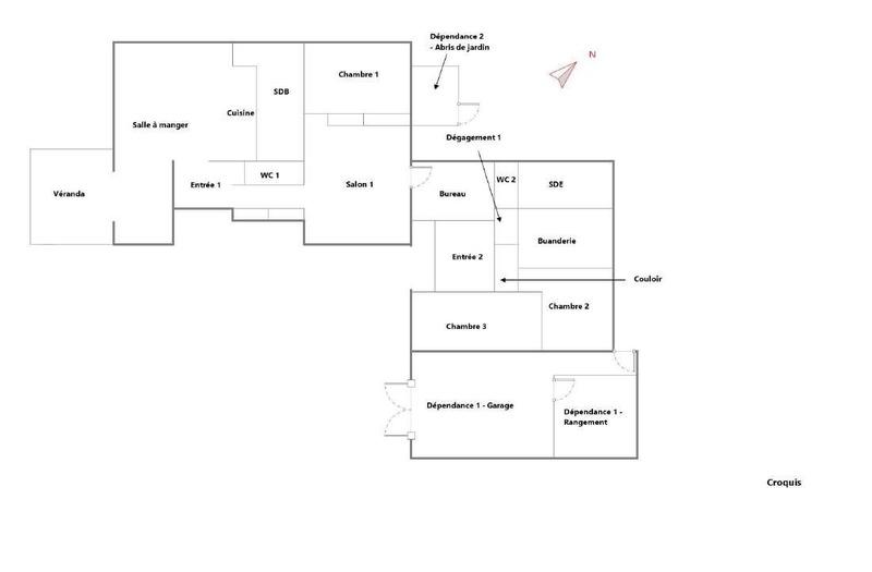 Maison - 134 m² - 8 pièces