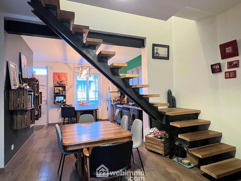 Maison de ville - 72 m² - 3 pièces