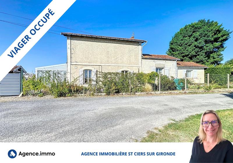 Viager - Maison ancienne - 68 m² - 3 pièces