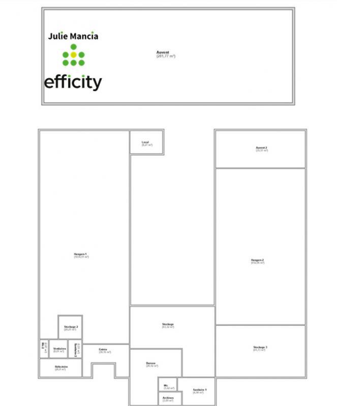 Bureau - 2 282 m² - 6 pièces