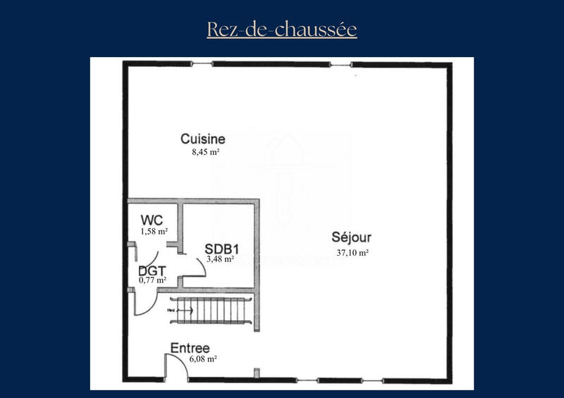 Duplex - 117 m² - 4 pièces