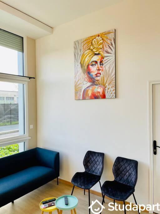 Chambre - 12 m² - 1 pièce