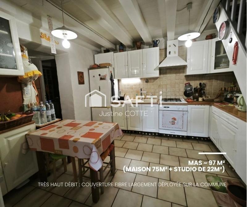 Maison - 97 m² - 4 pièces