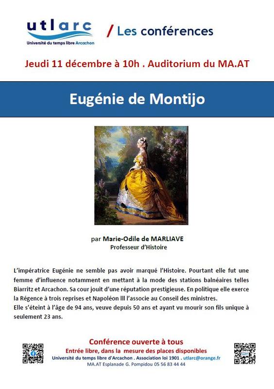 Conférence : Eugénie de Montijo