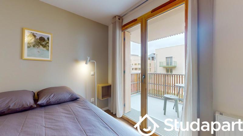 Chambre - 19 m² - 1 pièce