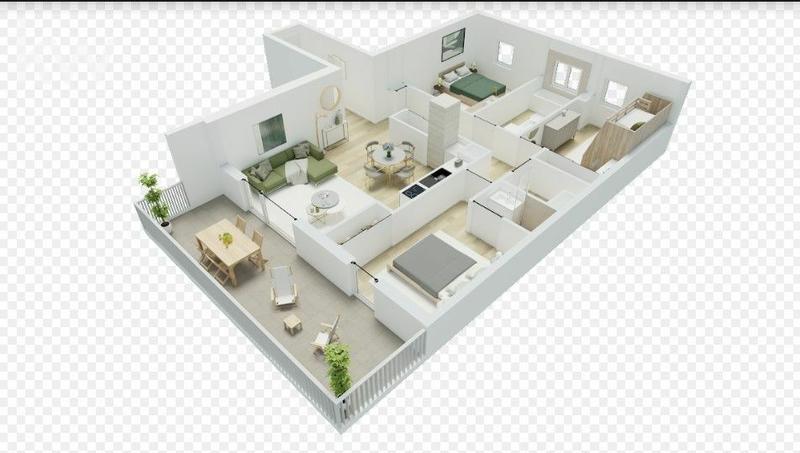 Appartement - 88 m² - 4 pièces