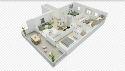 Appartement - 88 m² - 4 pièces