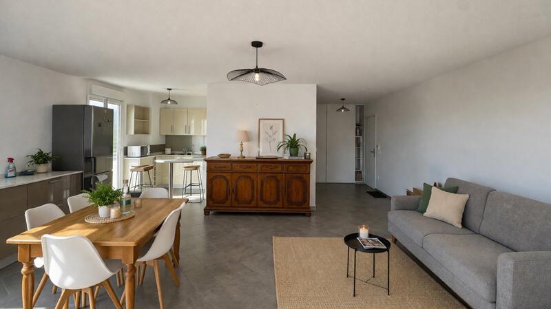 Villa sur toit - 86 m² - 4 pièces