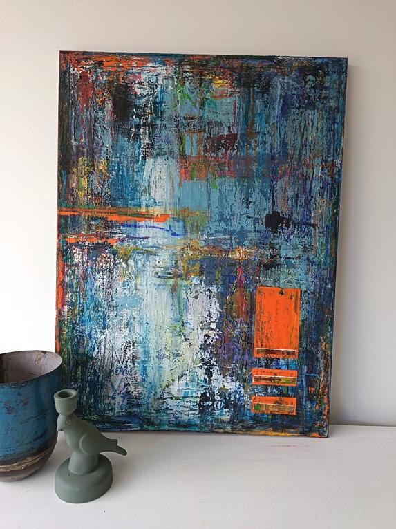 Exposition de peintures, encres, icônes et collages