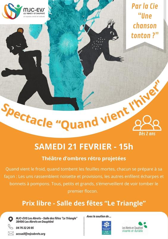 Spectacle “Quand vient l’hiver”