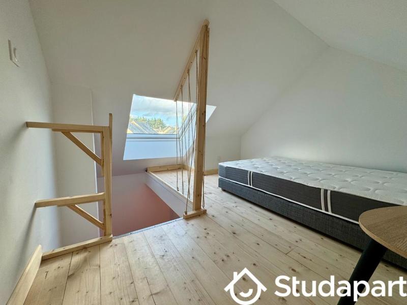 Chambre - 9 m² - 1 pièce