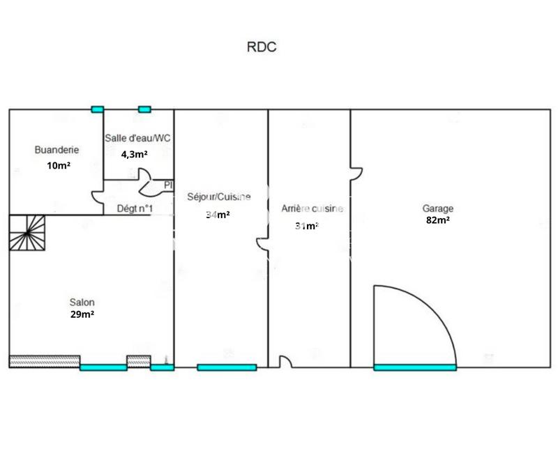 Mas - 156 m² - 5 pièces