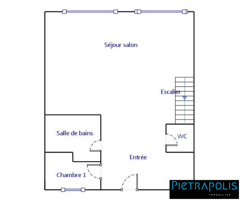 Appartement - 95 m² - 4 pièces