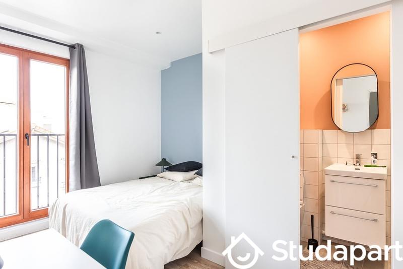 Chambre - 14 m² - 1 pièce