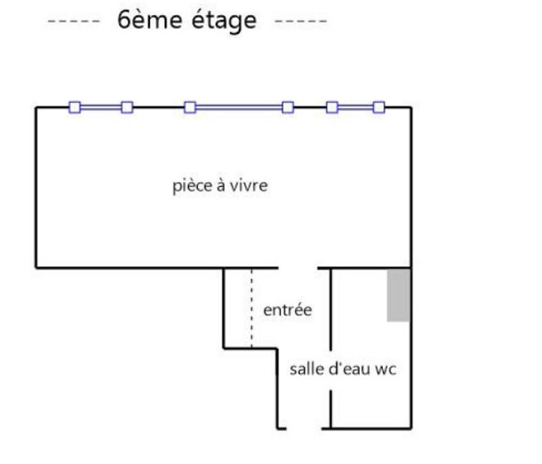 Appartement - 26 m² - 1 pièce