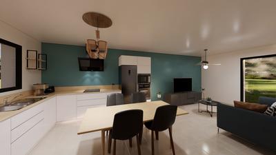 Maison traditionnelle - 96 m² - 6 pièces