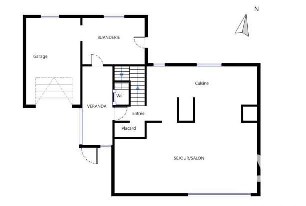 Maison - 72 m² - 4 pièces