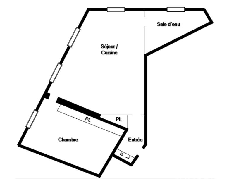 Appartement - 41 m² - 2 pièces