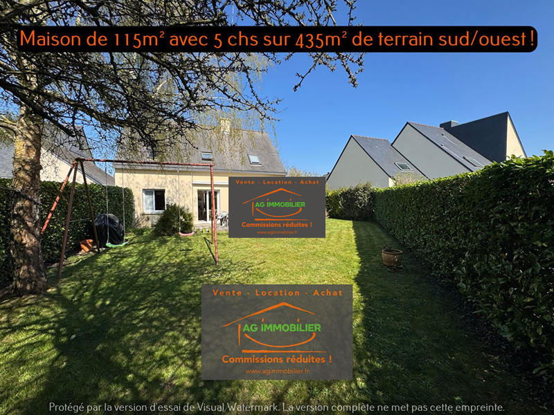 Maison - 115 m² - 7 pièces